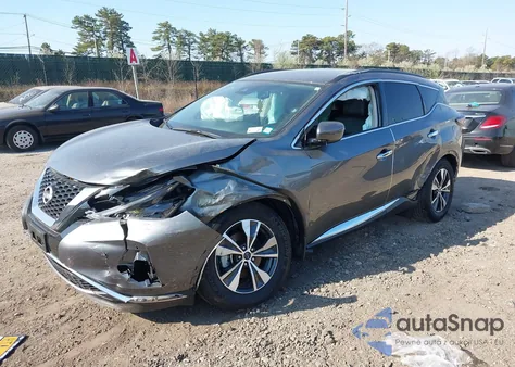 2024 Nissan Murano Sv Intelligent Awd из США, поврежденный, VIN 5N1AZ2BSXRC119587